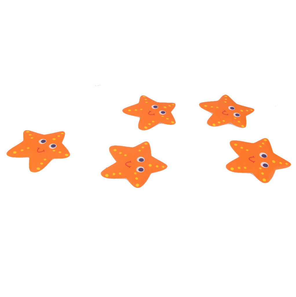 5Pcs Baby Safety Bathtub Treads Non Slip Anti-Skid Shower Stickers