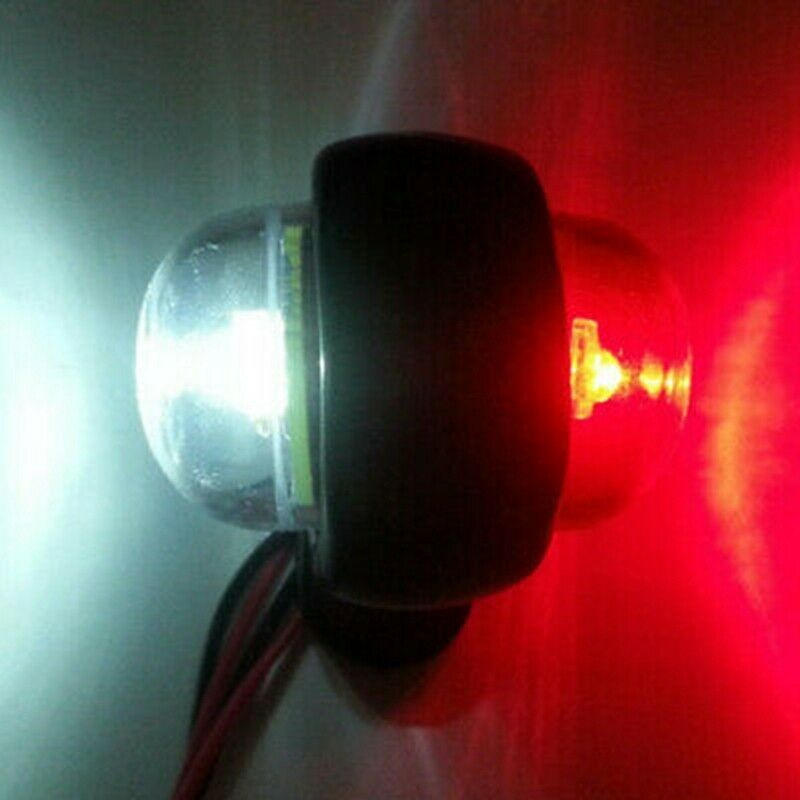 Car Truck Led Red White 12V/24V Side Marker Light Outline Lamps Car AccessorieG5