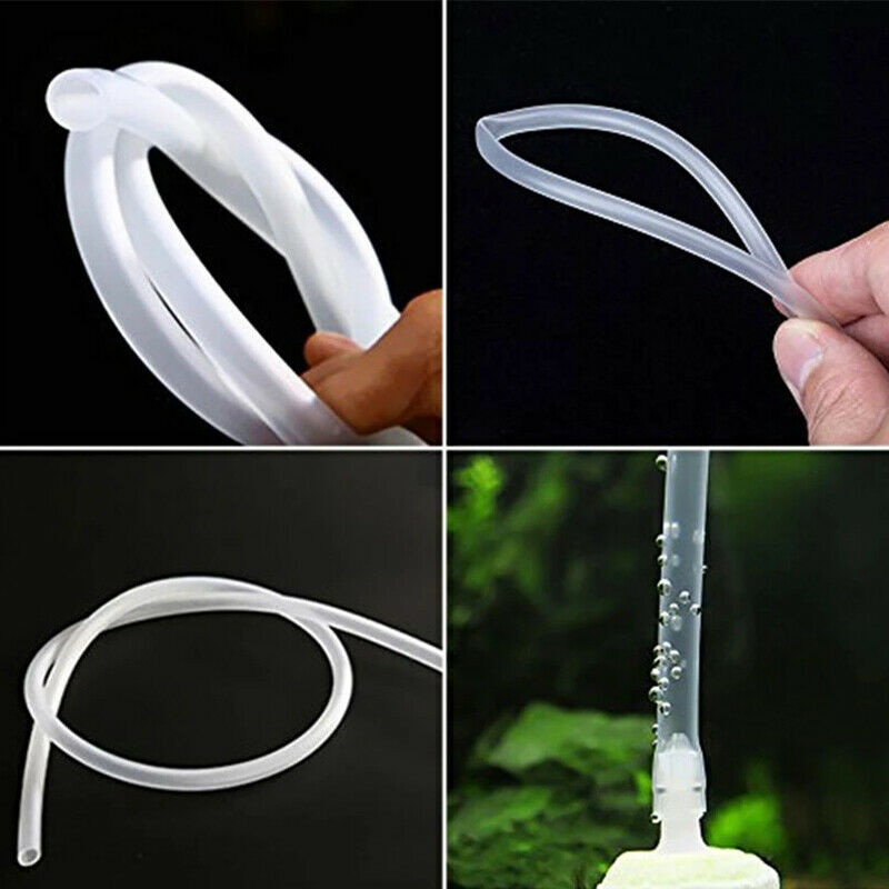 4*6mm Aquarium Air Pump Hose Air Bubble Stone Fish Tank Aquarium Pond Pump TFCA