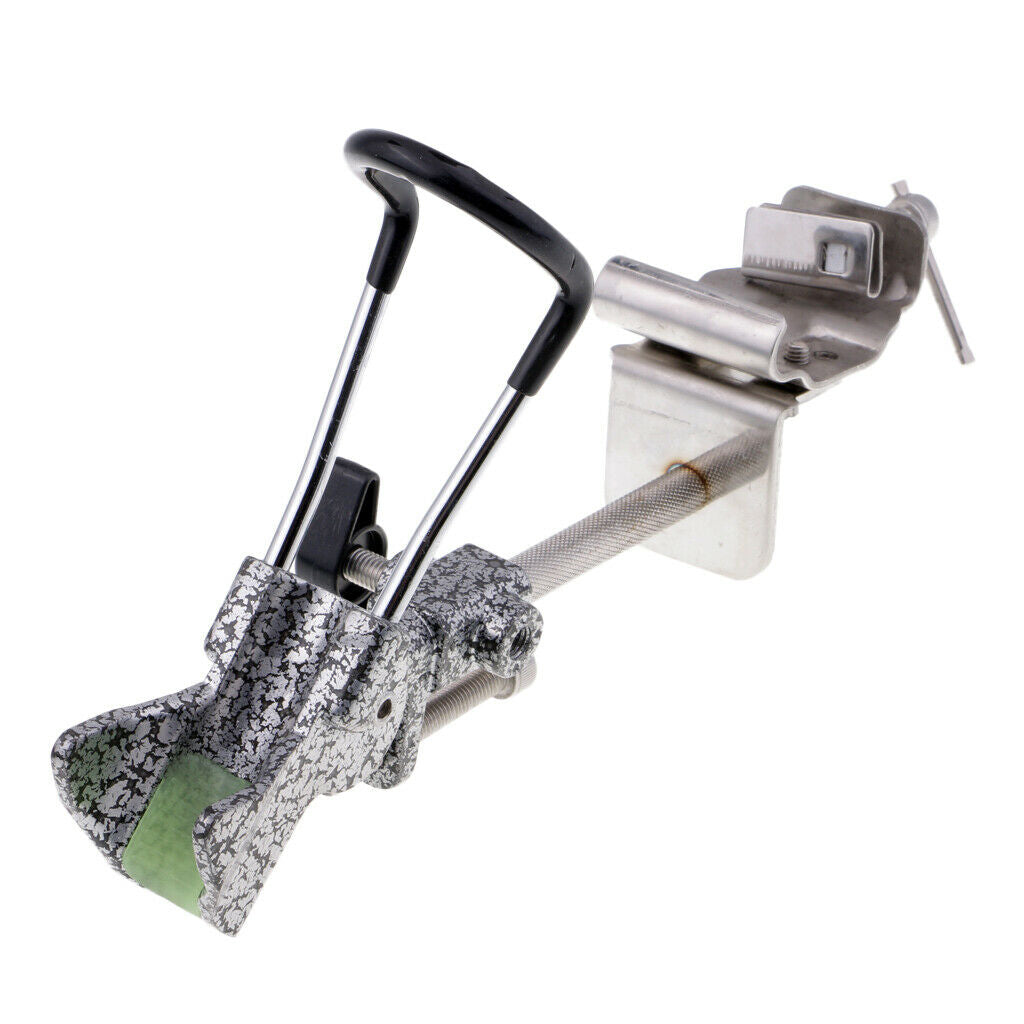 Fishing Boat Rods Holder with Clamp Opening Single Rod Holder