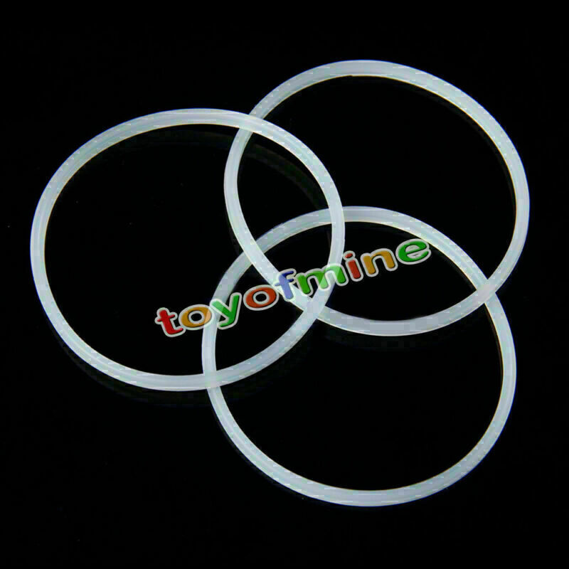6PCS Replacement Gaskets Rubber Seal Ring For Magic Bullet Flat/Cross Blade HM