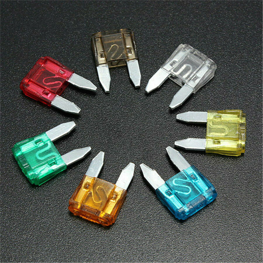 120PCS Car SUV Truck Mini Blade Fuse Set (5 / 7.5 / 10 / 15 / 20 / 25 / 30 AMP)