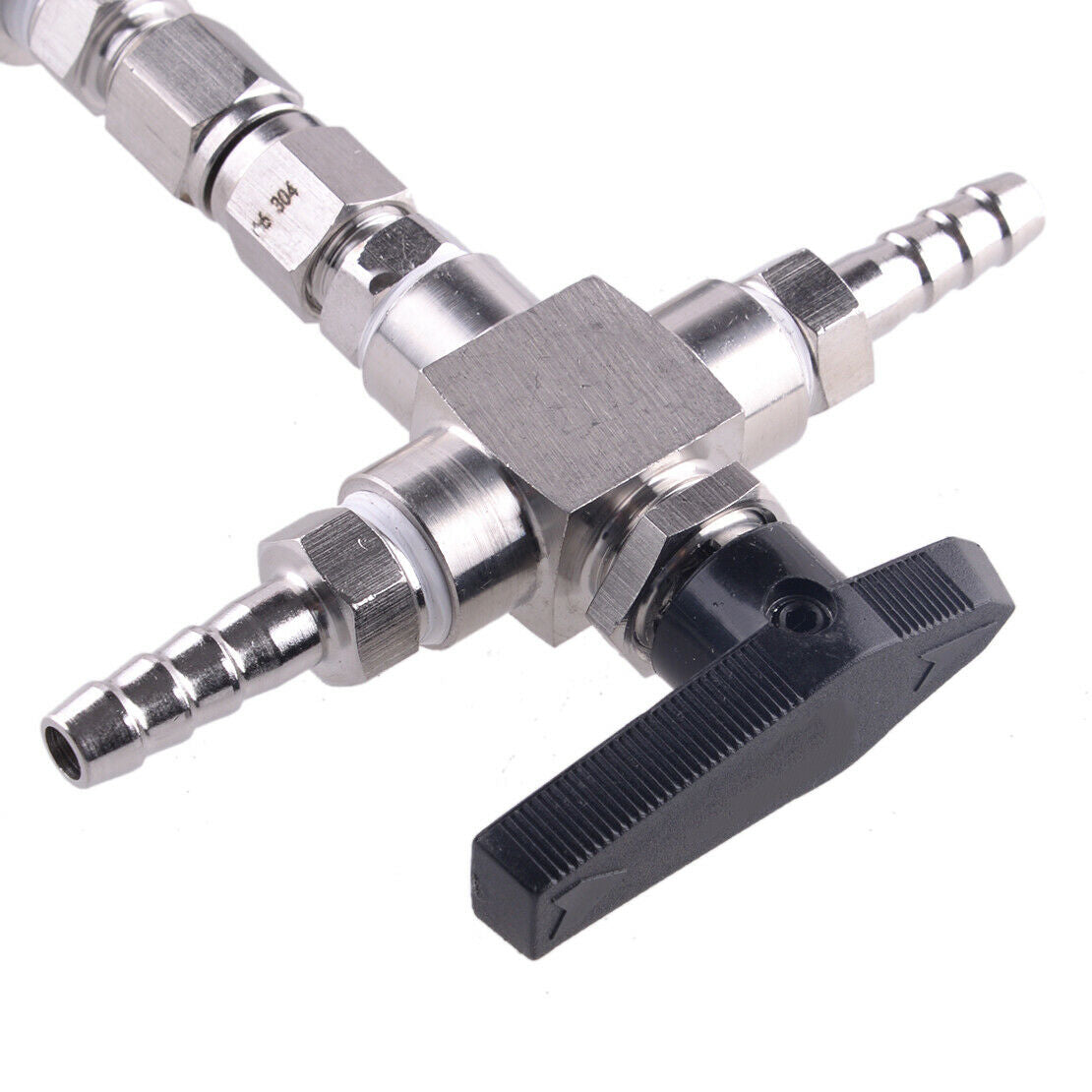 Stainless Steel Counter Pressure Beer Bottle Filler Household CO2 Brewing Kit