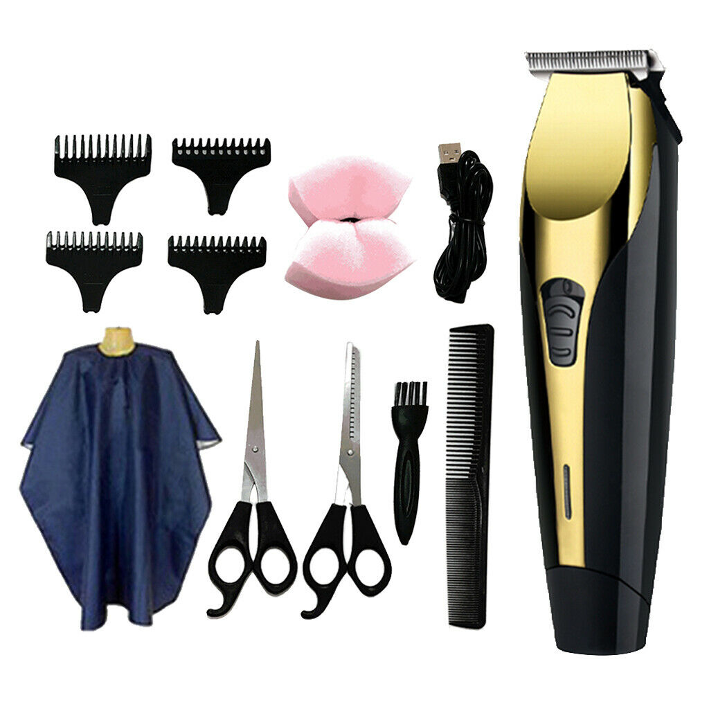 Household USB Charging Electric Hair Clippers Set for Stylists Barbers Kids