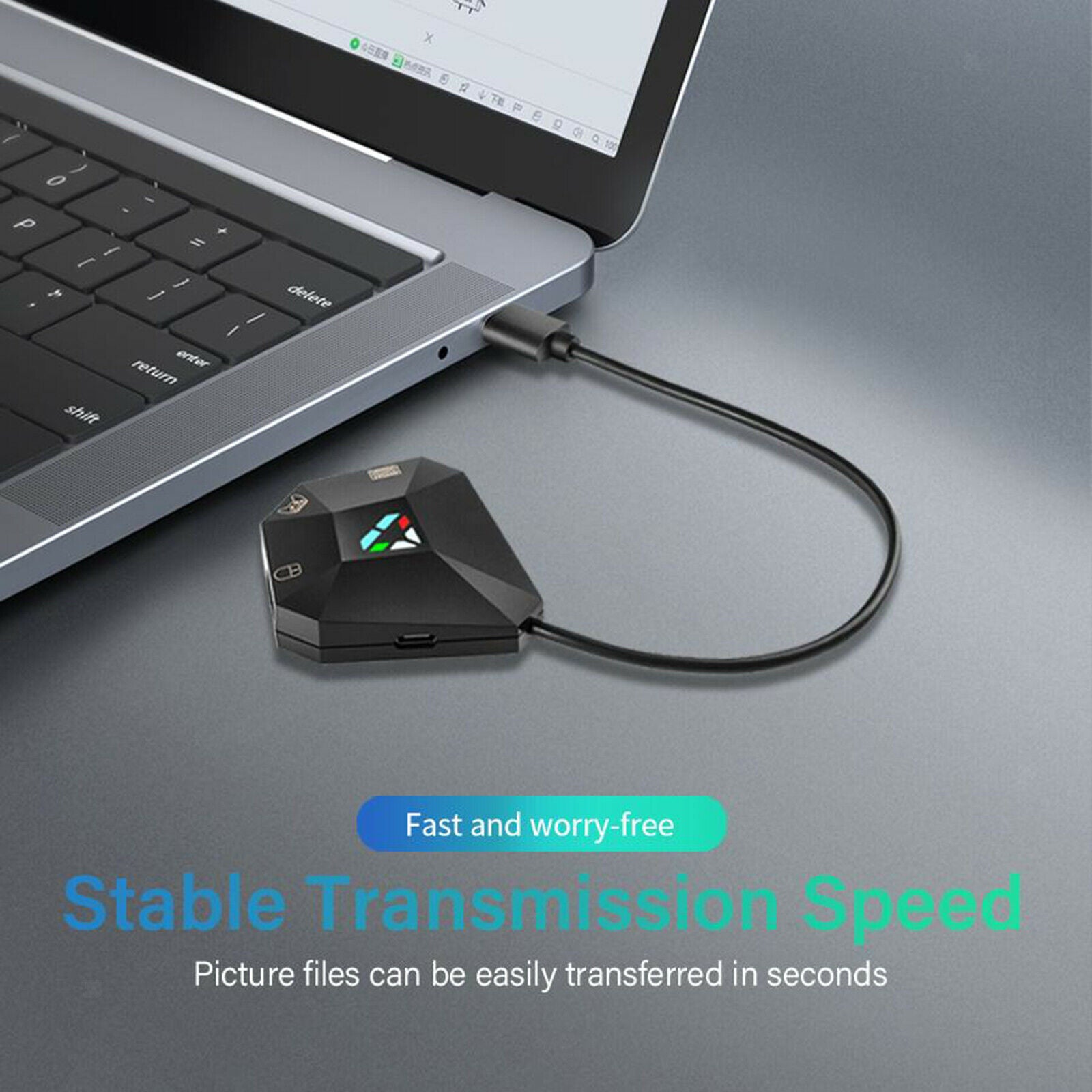 Black Keyboard and Mouse Converter Adapter for N-Switch PS4/3 Professional
