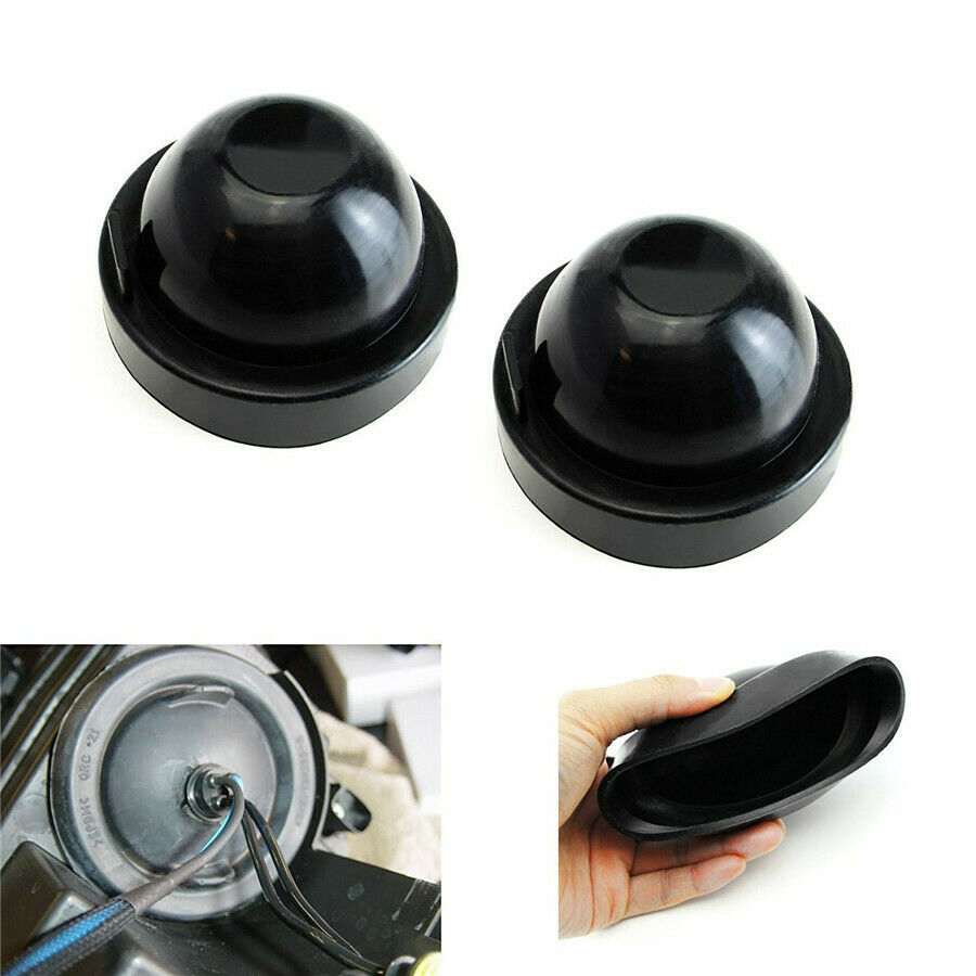 2* 105mm Car Headlight seal cap cover HID conversion kits soft Rubber Housing