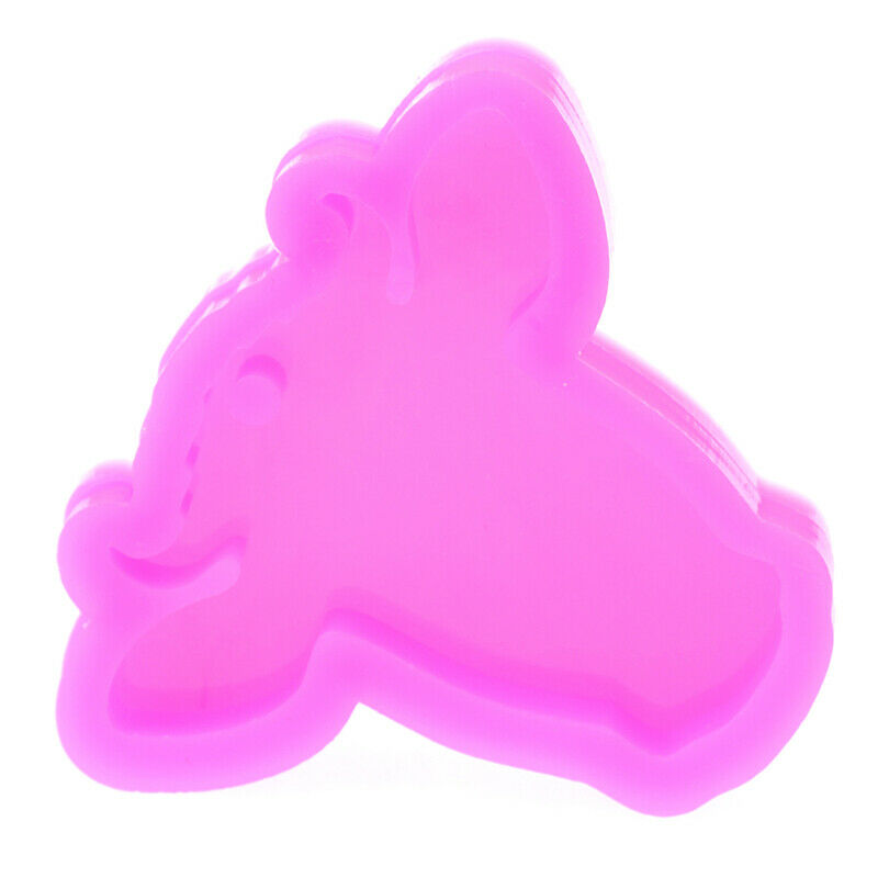 DIY Bull Head Mold Silicone Mould for Keychain Key Ring Pendant Decor Cow.l8