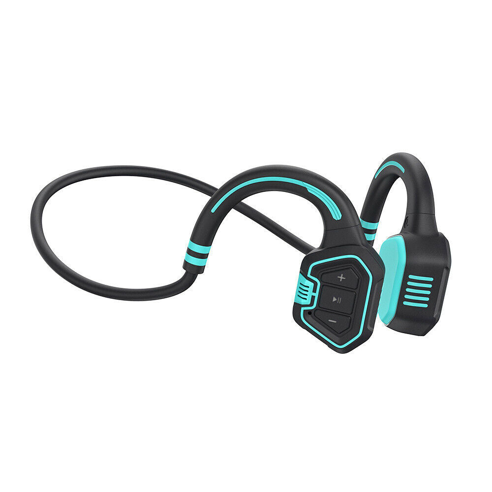 Bone Conduction MP3 Swimming Headphones IPX8 Waterproof Wireless Earphones 16GB