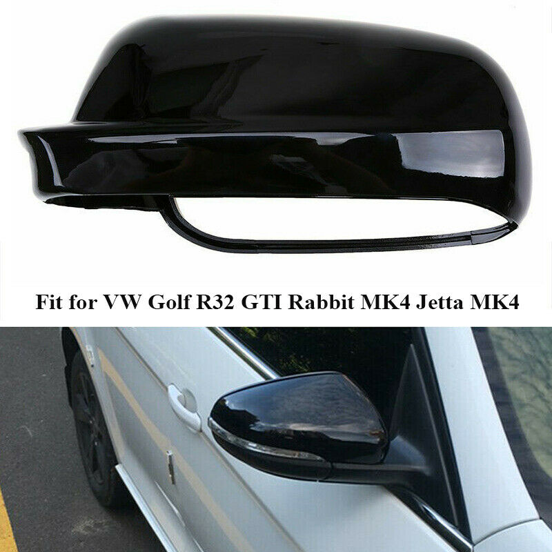 Passenger Left Side Mirror Cover Cap For VW Golf MK4 2000-07/Jetta MK4 1999-05