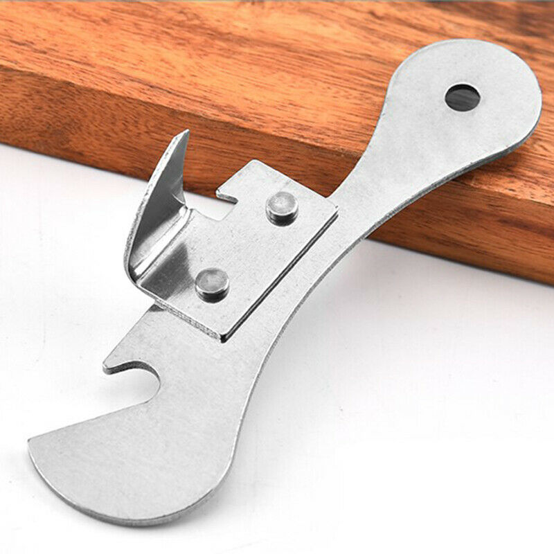 1pc Can Opener Stainless Steel Multi-functional Wine Beer Bottle Tinpla.l8