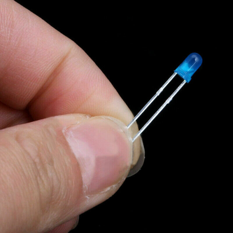 200Pcs 3mm LED Light 5 Color Mixed DIY Assortment Diodes Kit Light-emitting Kit