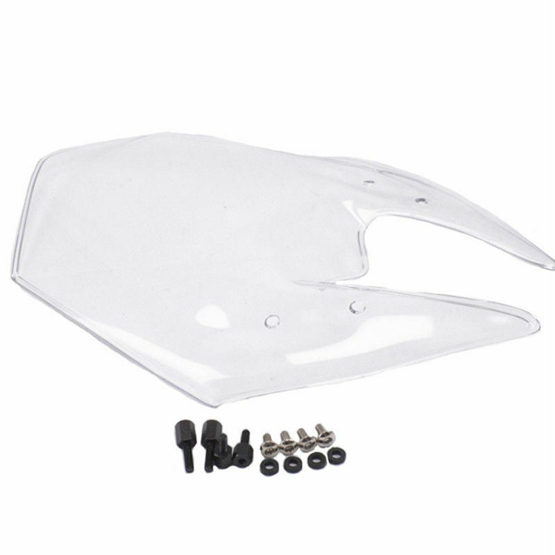 Clear Double Bubble Motorcycle Windshield Windscreen for Kawasaki Z800 2013-2016