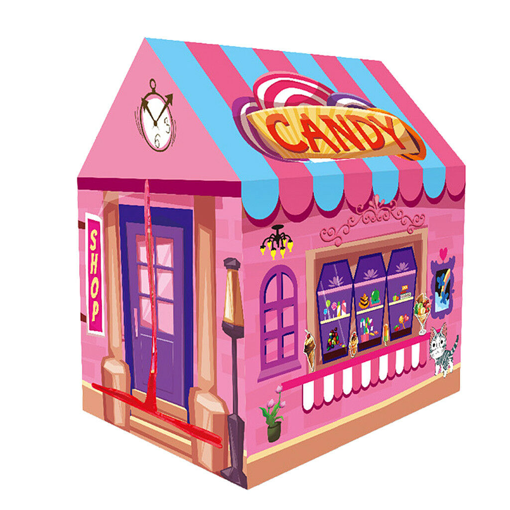 Kids Children Sweet House Themed Playhouse Indoor Outdoor   Up Play Tent