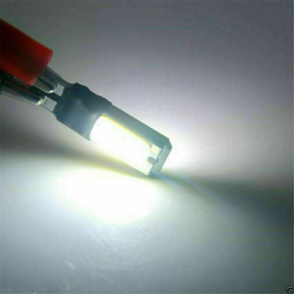 2x 501 w5w Led Bulb White T10 Xenon Canbus Error Free Side light Wedge Cob CA