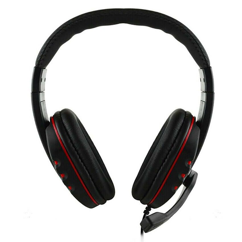 Wired Gaming Headset Surround with Microphone Headphones For PS4 PS5 Xbox One PC
