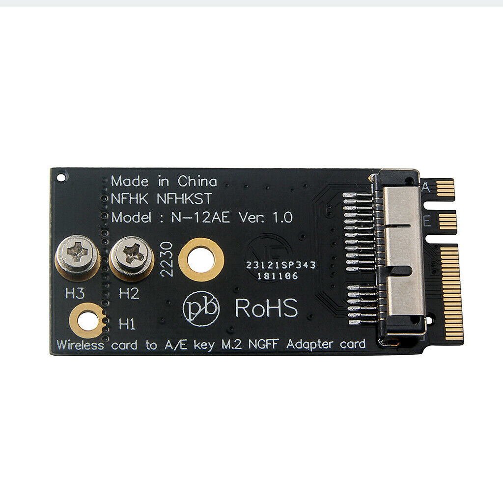 BCM94360CS2 BCM943224PCIEBT2 12+6 Pin WIFI wireless card module to NGFF M.2