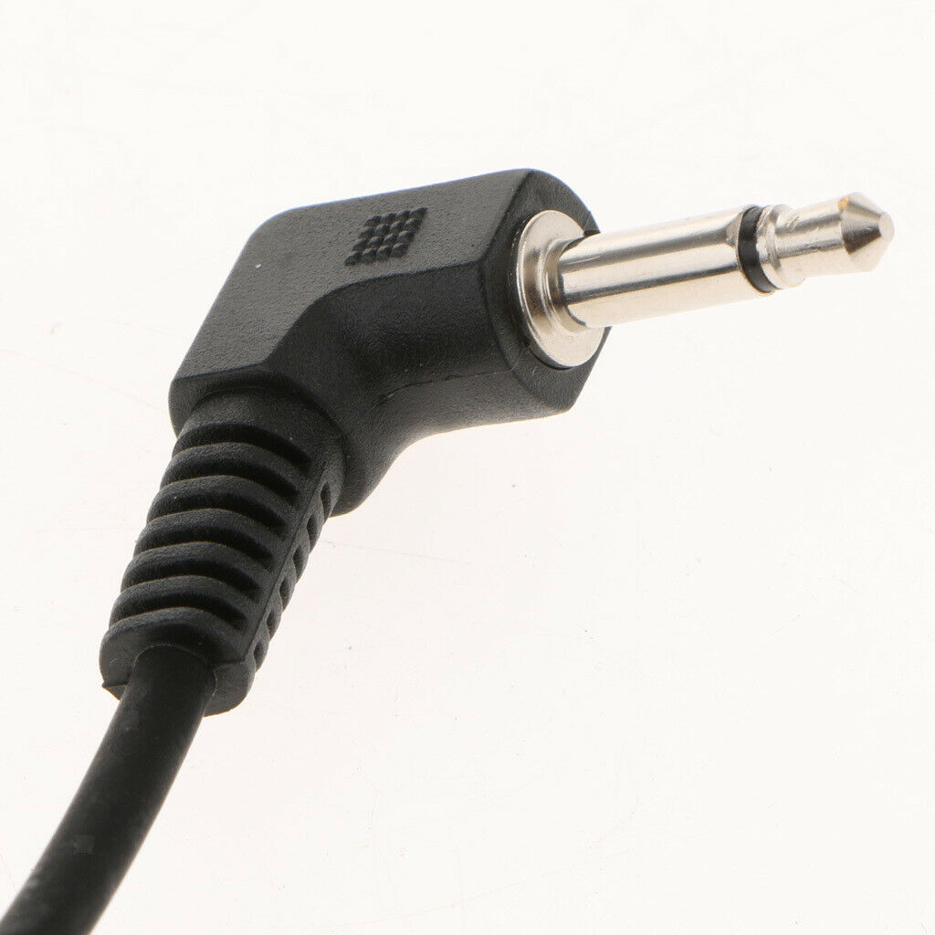 2.5mm to 3.5mm Male Flash PC Sync Cable Cord Connector for Canon Nikon 1m