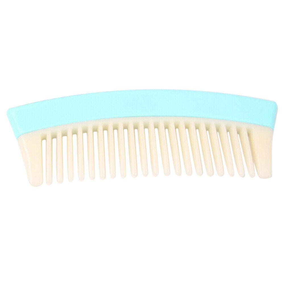 Plastic Portable Wide Tooth Detangling Hair Comb Anti-static for Women Light