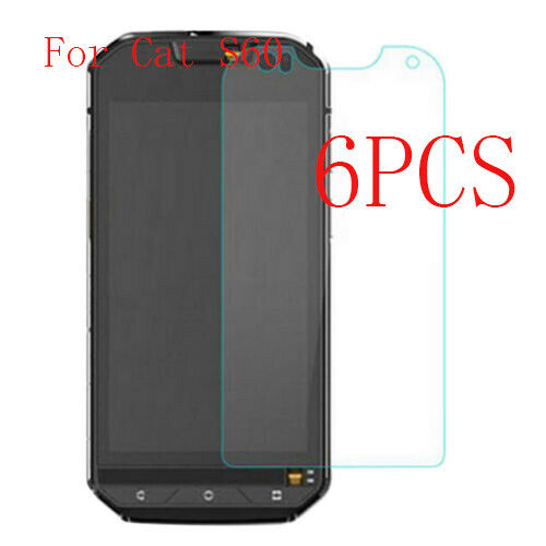 6Pcs Premium Tempered Glass Screen Protector Cover Film For Cat S60 Protector