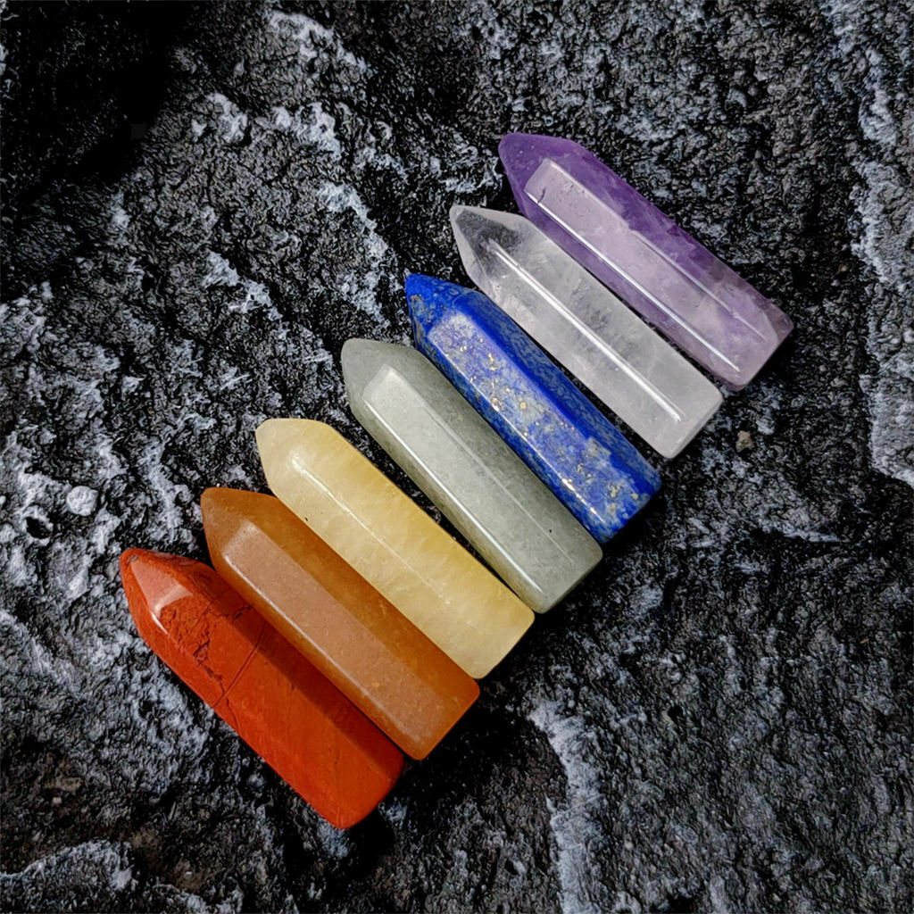 Crystal Energy Stones Clear Quartz Gems Specimens Meditation Collection
