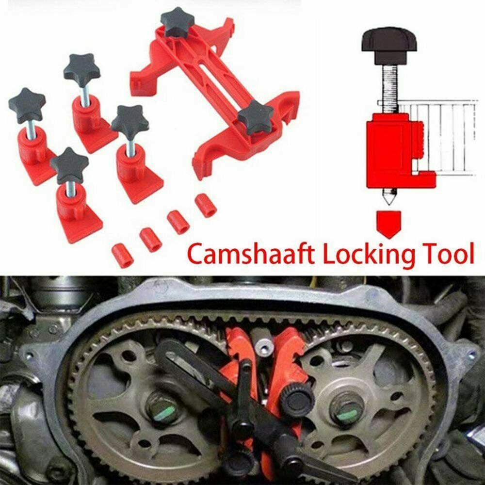 5PCS Car Dual Cam Clamp Camshaft Engine Timing Tool Sprocket Gear Fixed Locking