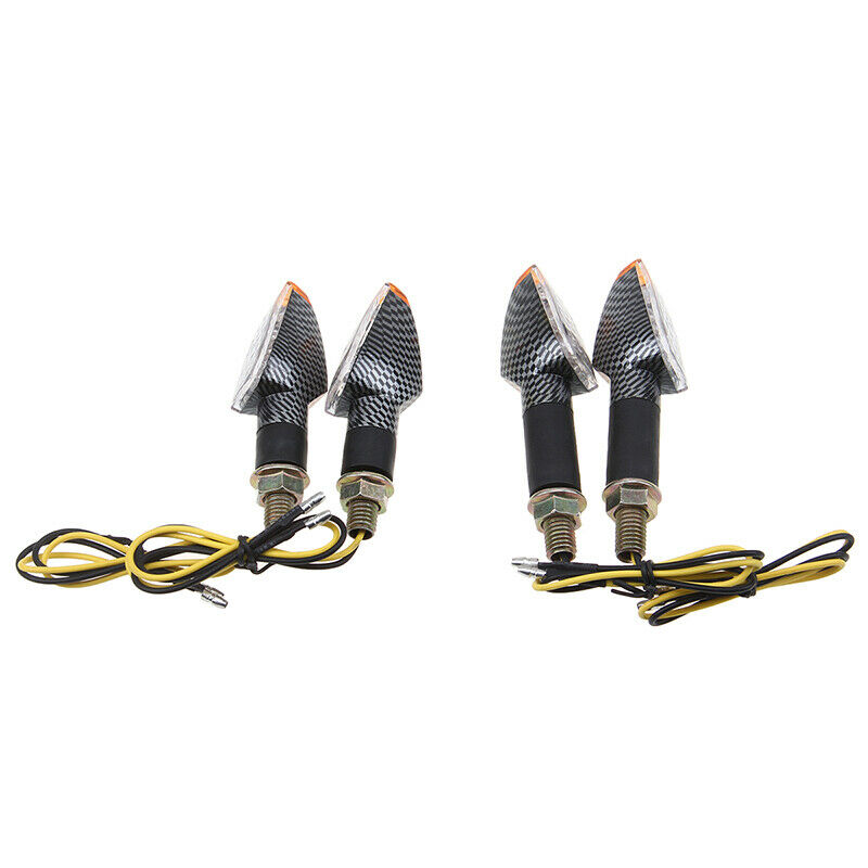 Motorcycle LED ABS Turn Signal Lights Indicators Blinker Universal For Kawasaki