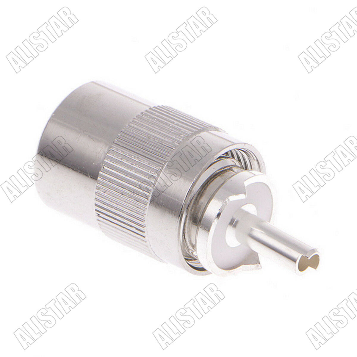 10x UHF PL-259 Male Twist-on Connector Solder For -5 5D-FB RG5 RG6 LMR300 Cable