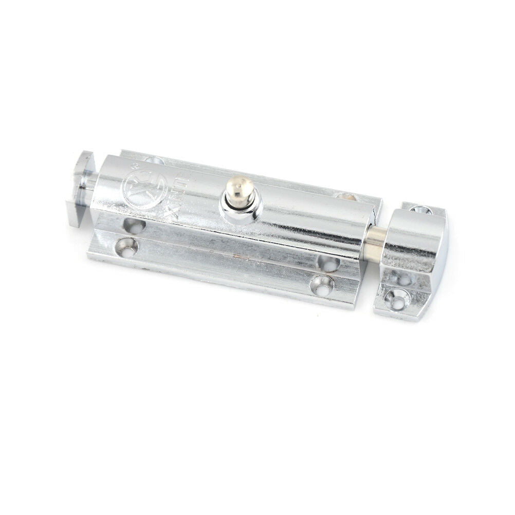 Stainless Steel Spring Latch Home Door Security Guard Latch Bolt Gate Loc.l8