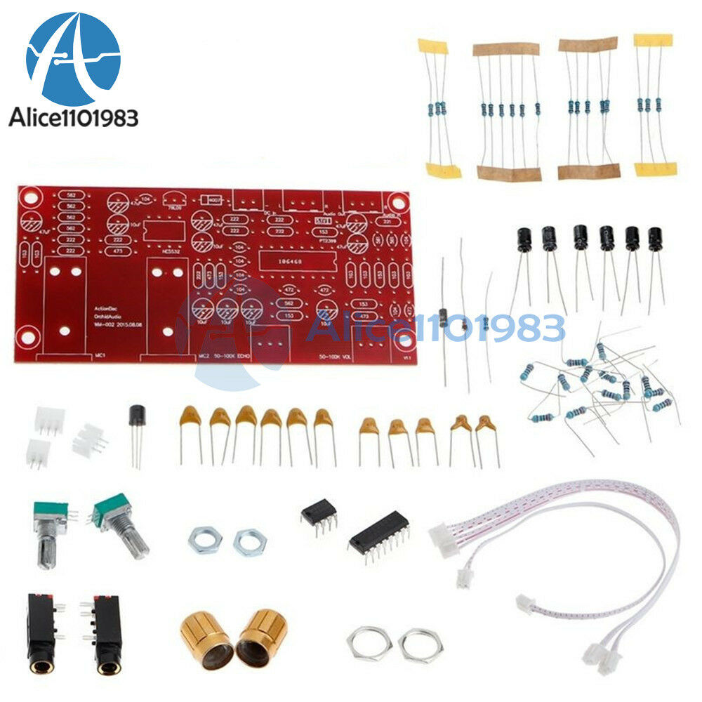 PT2399 NE5532 Microphone Amplifier Board Preamplifier Reverberation Panel