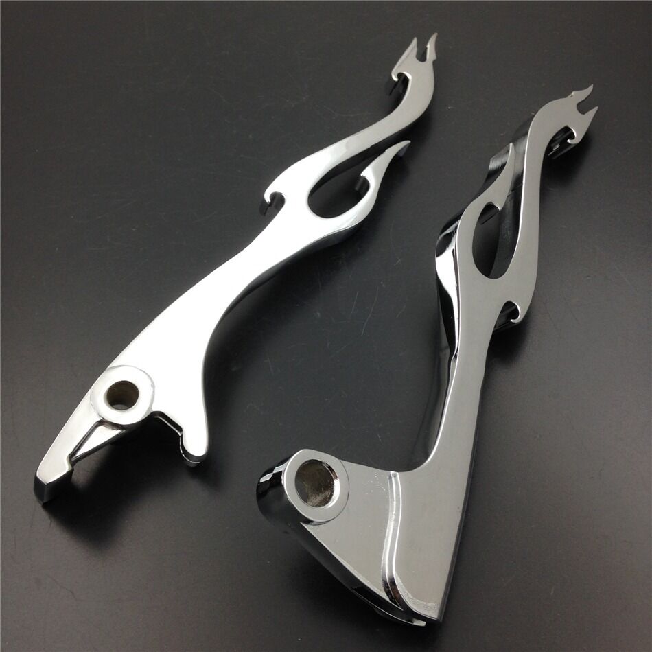 Brand New Brake Clutch Flame Levers For 97-04 Suzuki Marauder 800