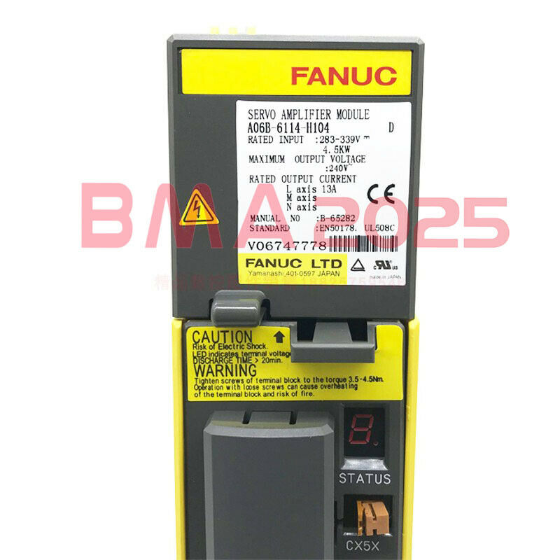 1PC Brand New Servo Amplifier A06B-6114-H104 1year warranty DHL free Ship FA9T
