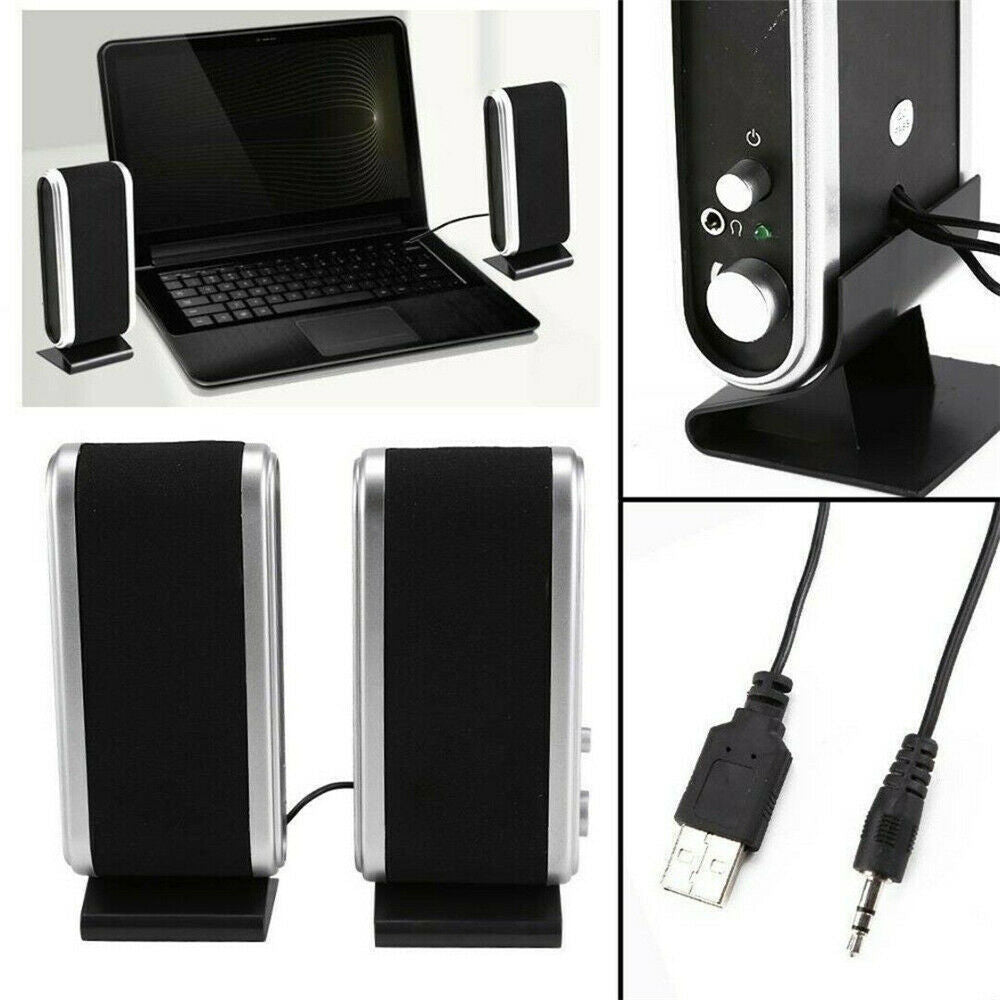 Portable Multimedia USB Mini Speaker for Computer Desktop PC Laptop Notebook
