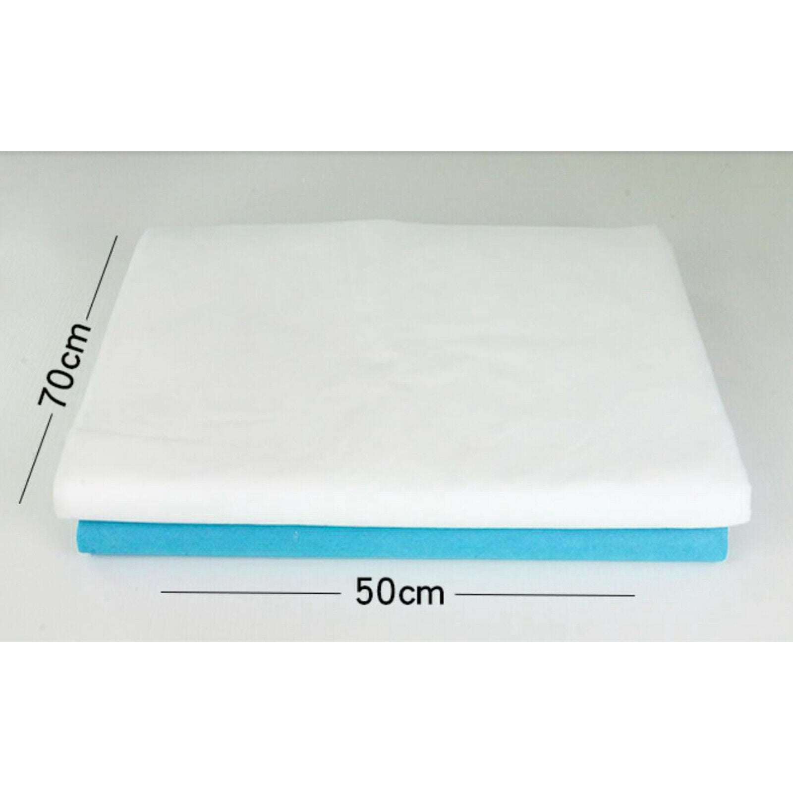100PCS 15.7"x27.6" Disposable Bed Sheets Non-woven for Massage SPA Table White