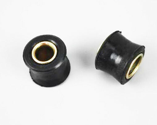 4pc Motorcycl Rear Shock Absorber Buffer rubber ring enfiled Spare part 10mm