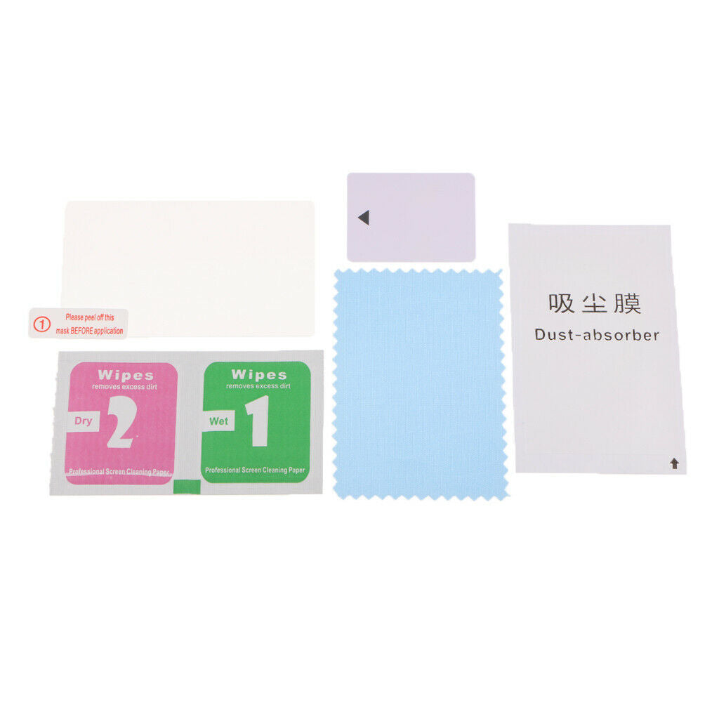 Tempered Screen Protector Foils for Sony A6000 A6300 A6500 0.3 mm thickness