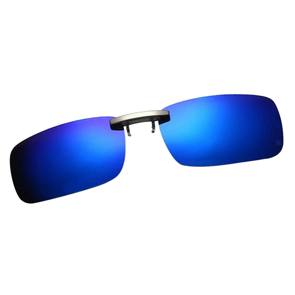 Polarized Driving Night Vision   Flip-up Lens UV 400 Sunglasses Gray