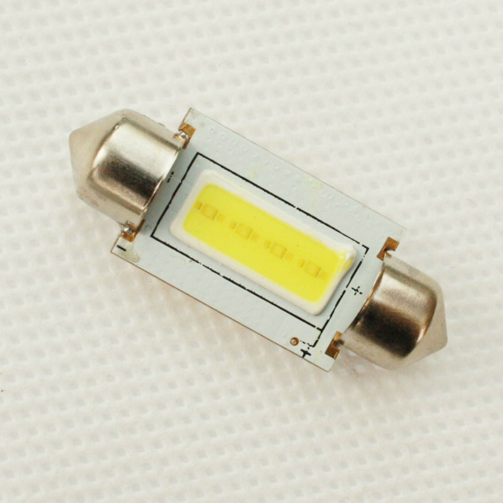 2W 31MM/36MM/41mm 6000K WHITE COB MAP/DOME INTERIOR LIGHTS BULBS Festoon LED 12V