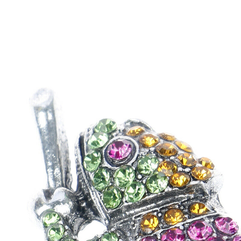 Chameleon Brooch Animal Coat Pin Rhinestone Fashion Jewelry Accessories O.l8