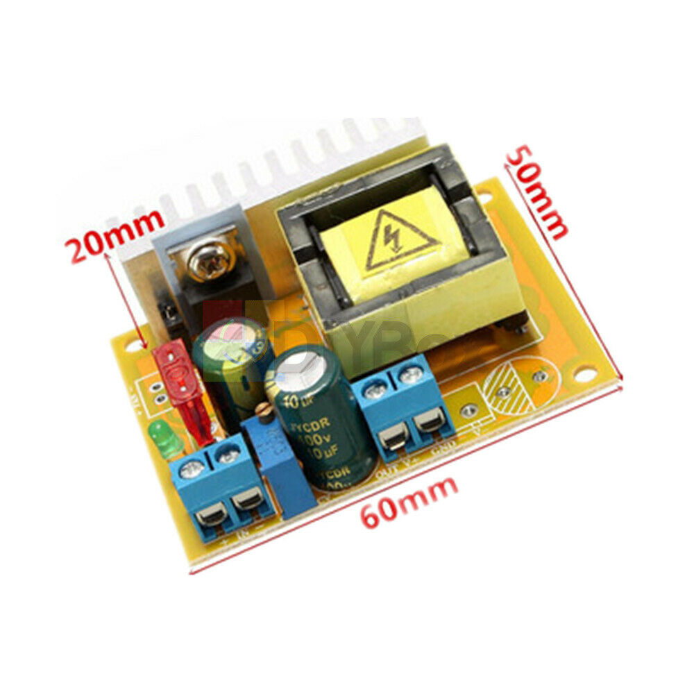 Step-up Module ZVS DC-DC 8-32V to ±45V-390V High Voltage Capacitor Charge Board