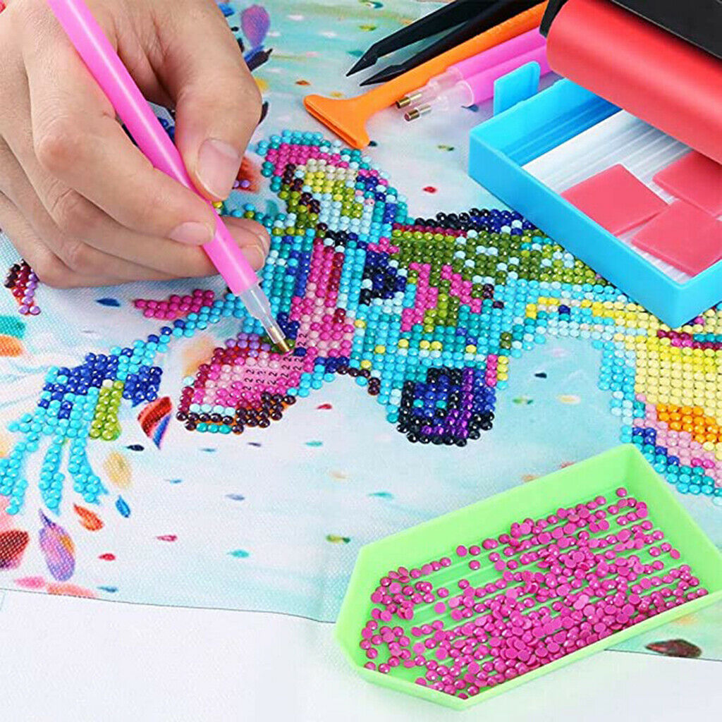 81x 5D Diamonds Painting Tools and Accessories Kits with Diamond Painting Roller