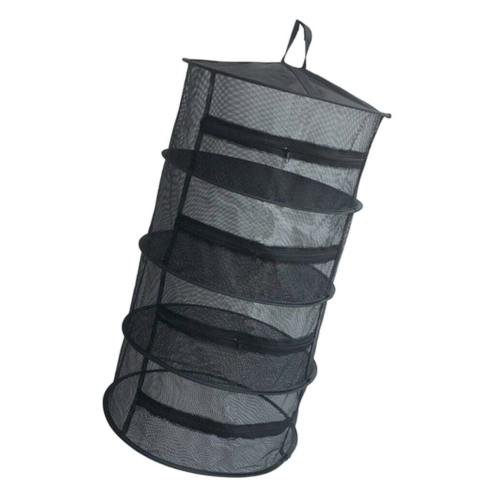 Collapsible Drying Rack Plants Net Tray for Hydroponic Plant and Bud 45cm
