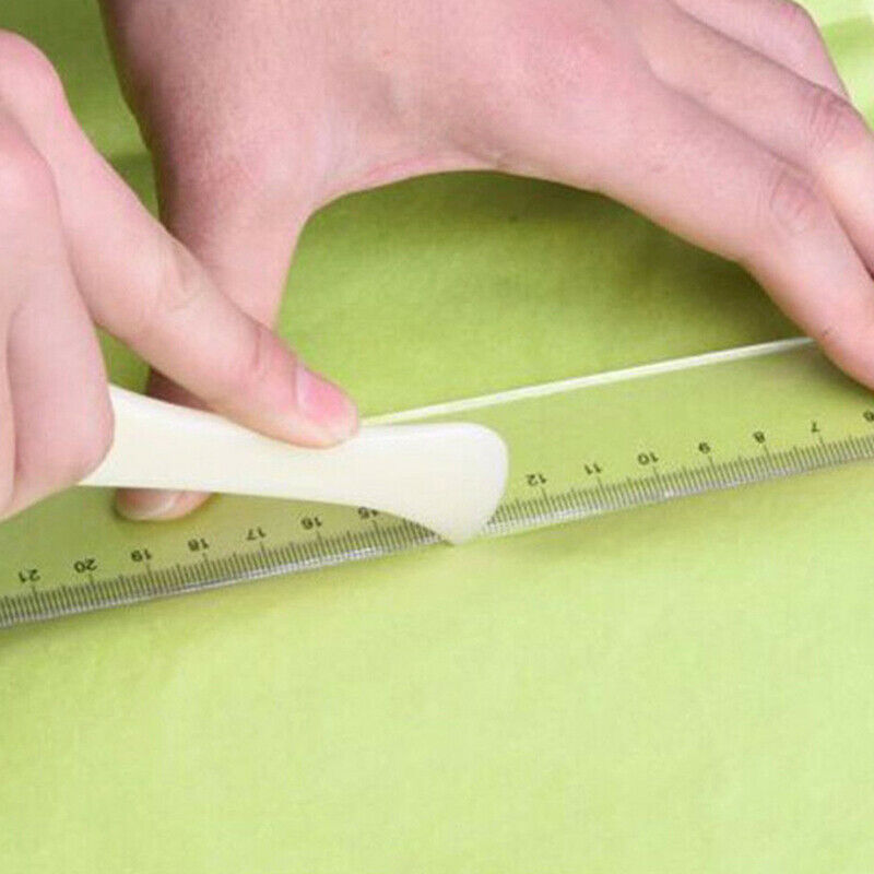 2Pcs Bone Folder Craft Tools Leather Scoring Folding Creasing Paper Access.l8