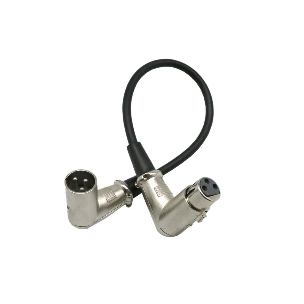 3-Pin XLR Female To RCA Male Plug Audio Cable Microphone Mic Cord