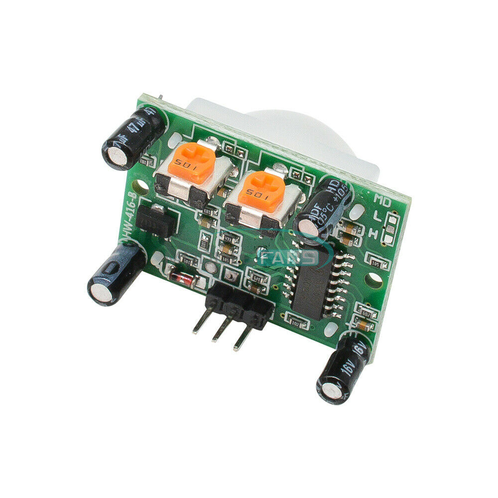 10PCS HC-SR501 IR Pyroelectric Infrared PIR Motion Sensor Detector Module Set