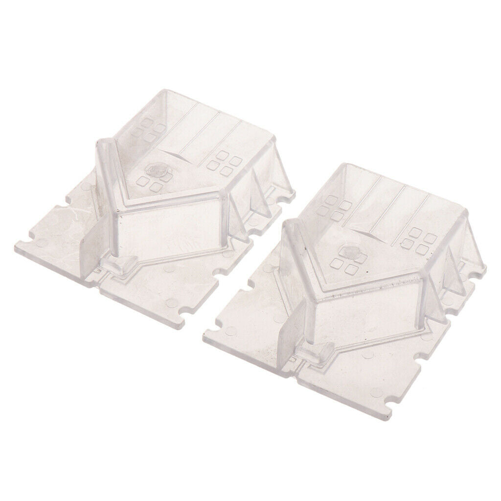 House Plastic Soap Candle Making Mold Mould For DIY Candle Making Home Decor
