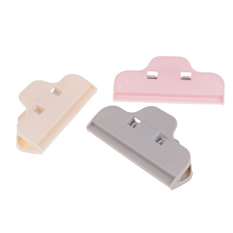 Useful Clothespin Office Paper Files Clips Food Storage Bag Plastic Sealer ClaDD