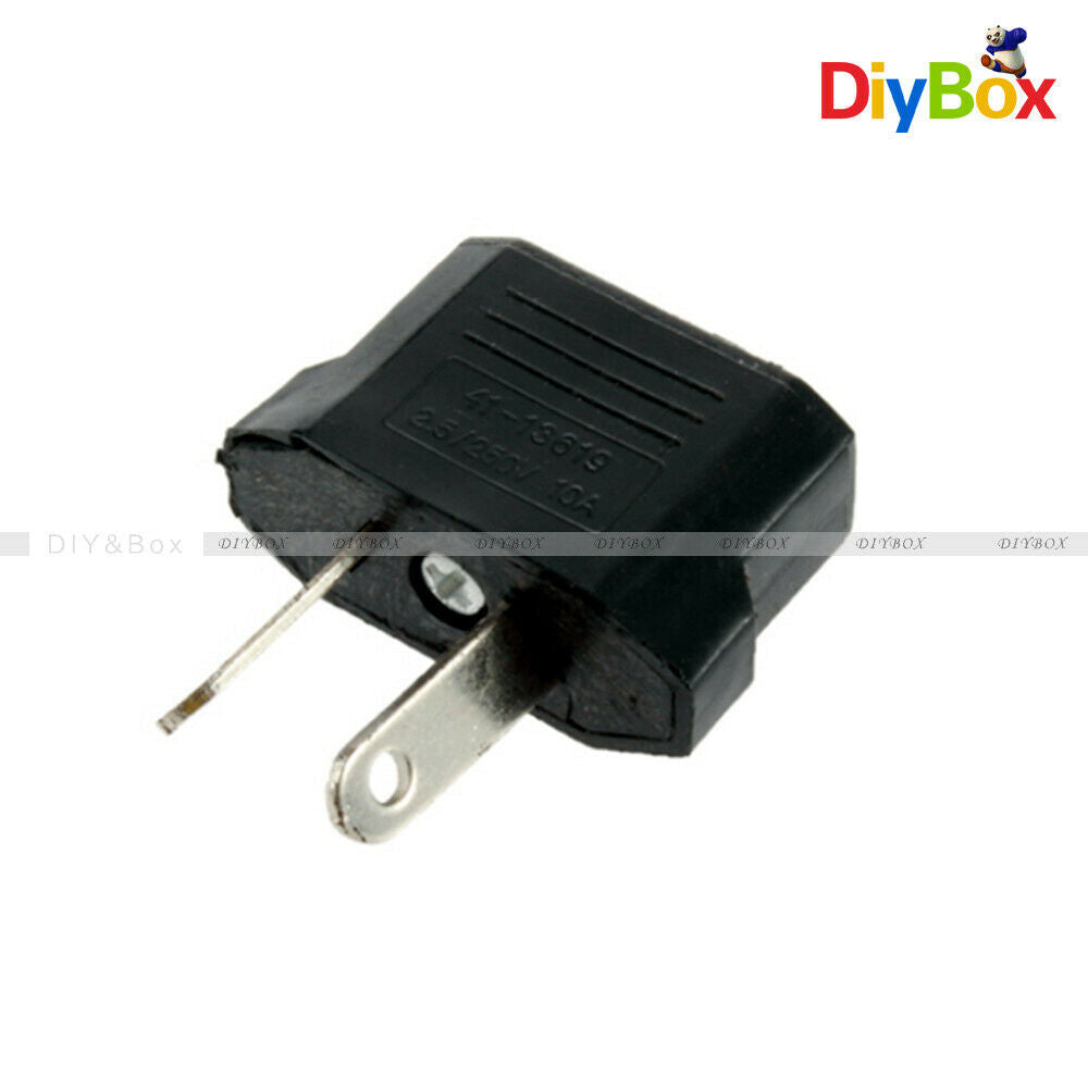 5PCS Black USA US To AU Charger Adapter Plug For Home Travel Power Convertor