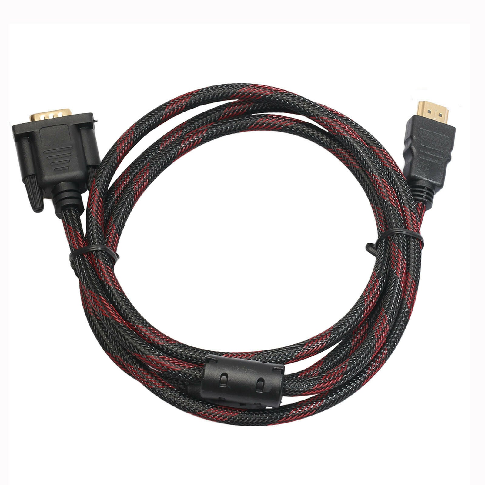 1080p HDMI Male to VGA Male Adapter Converter Cable 15 Pin For PC HDTV DVD
