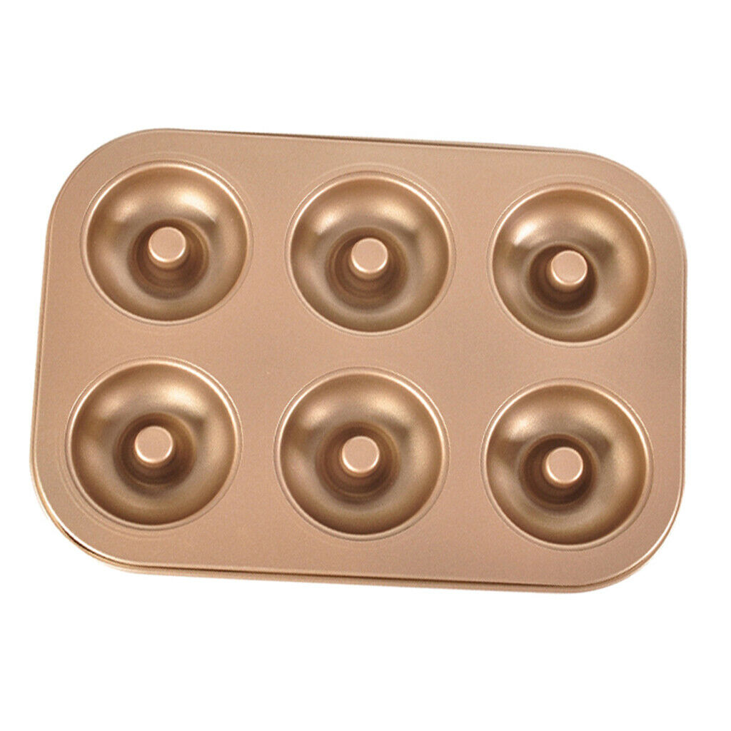 Carbon Steel Doughnut Mold Donut Mould Maker Bakeware Pan Tin Baking Tool