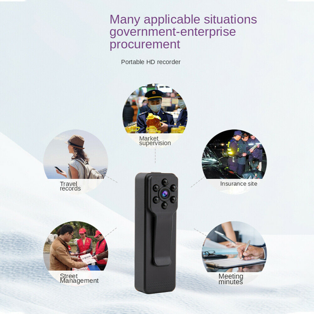 Portable USB Mini Camera HD 1080P Office Video Recorder Night Vision Sports Cam